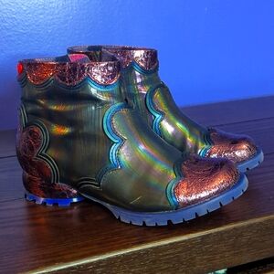 Irregular Choice Cloudy Day Ankle Boots